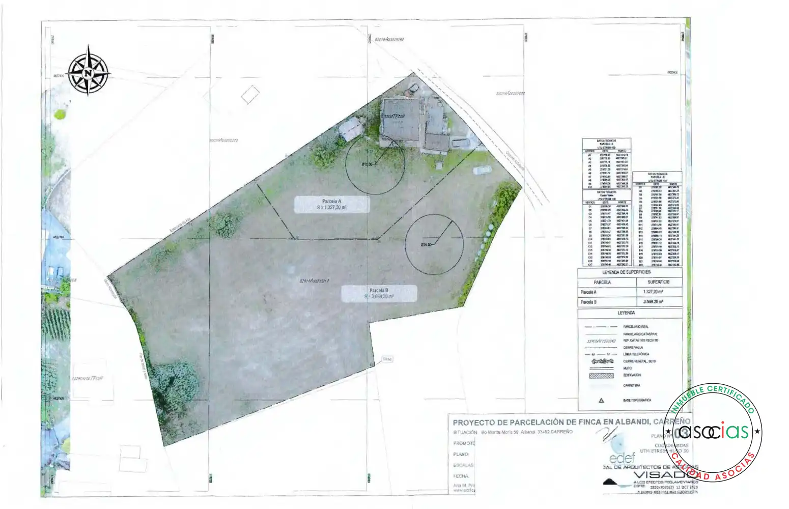 Land for sale in Carreño