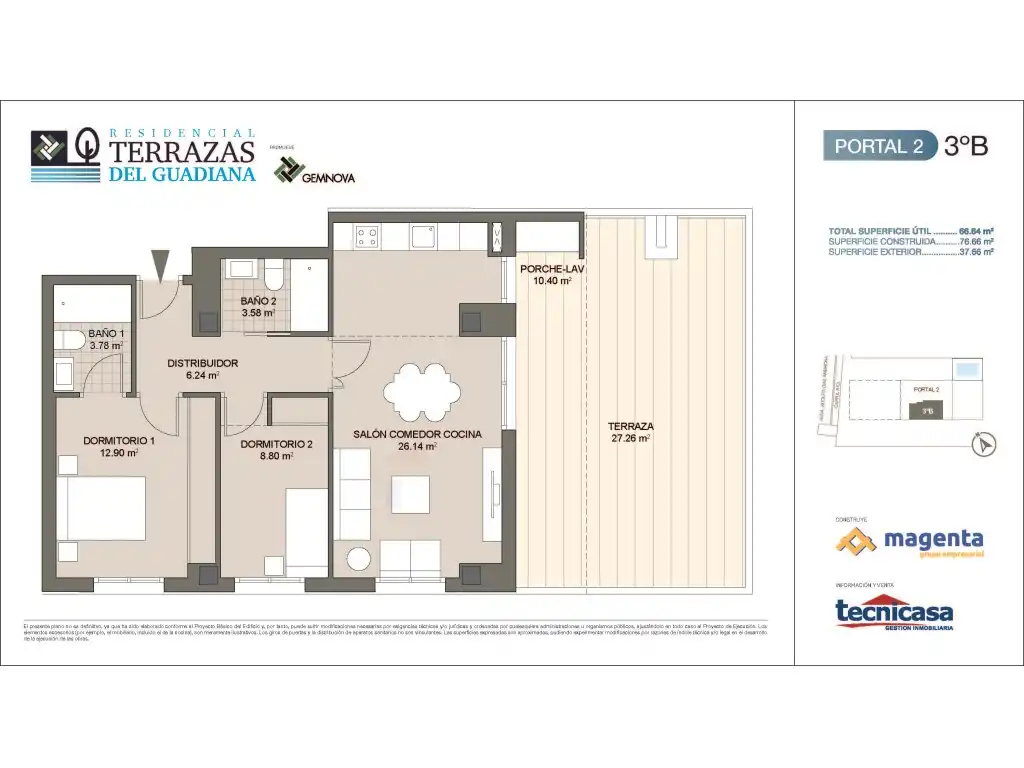 Apartament amb ascensor en venda a Avenida Adolfo Diaz Ambrona, imagen 13