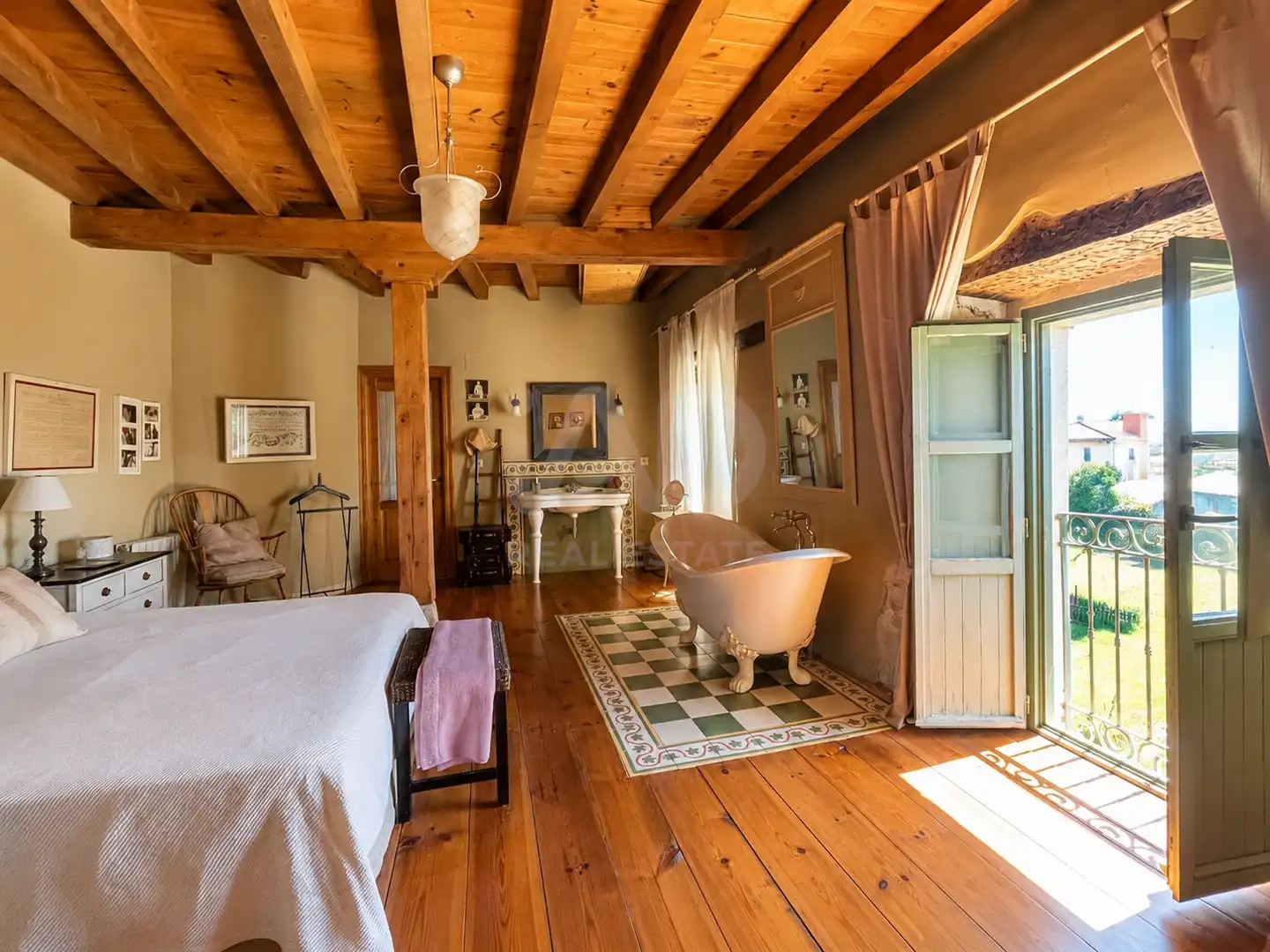 Bedroom of Houses for sale in Merindad de Cuesta-Urria  with Heating
