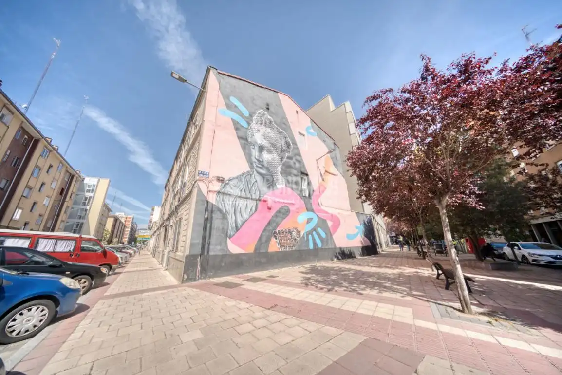 Vista exterior de Garatge en venda en Valladolid