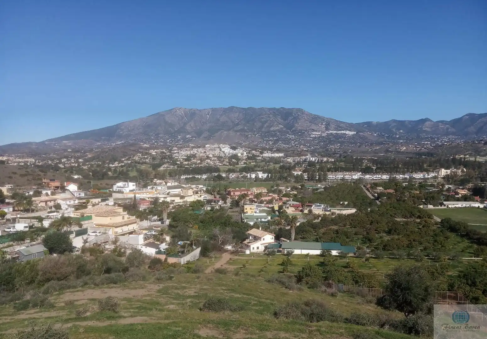 Vista exterior de Finca rústica en venda en Mijas