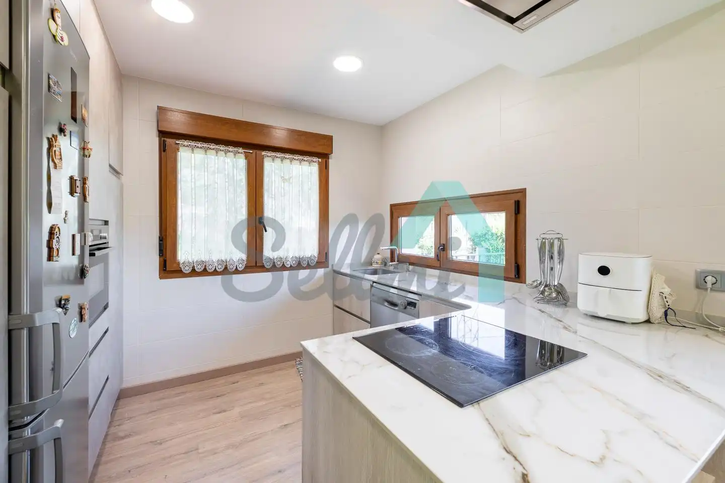 Kitchen of Houses for sale in Gijón   with Heating, Private garden and Terrace