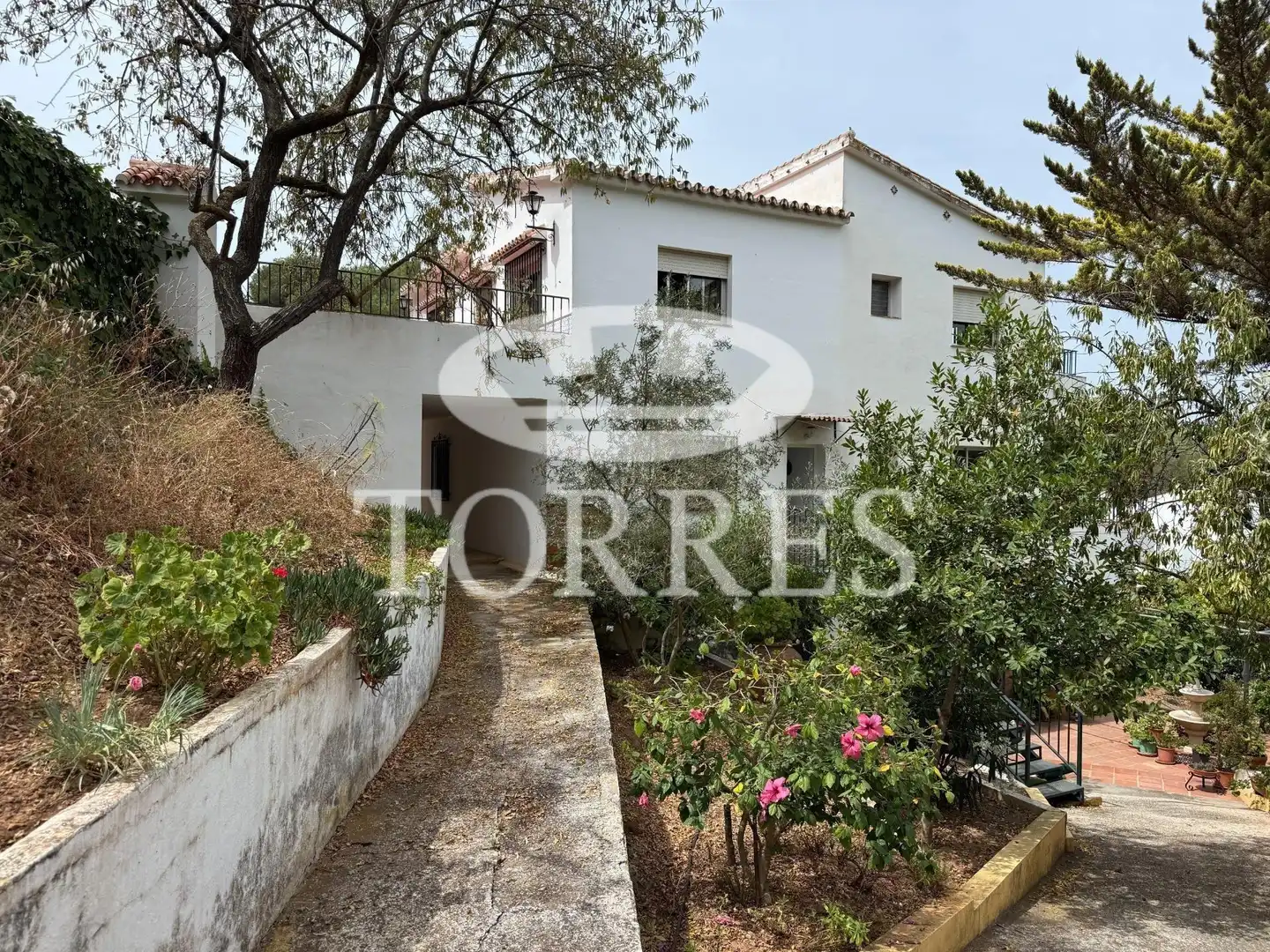 Exterior view of Houses for sale in Málaga  with Terrace, Storage room and Swimming Pool