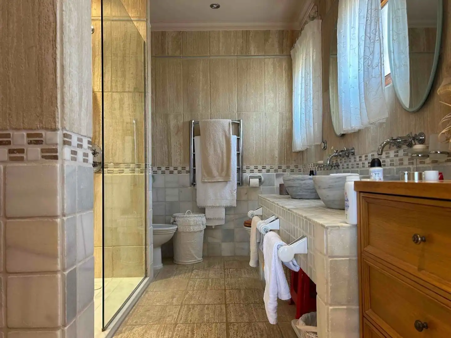 Baño de Casa o chalet en venta en Cuevas del Almanzora con Aire acondicionado, Calefacción y Jardín privado
