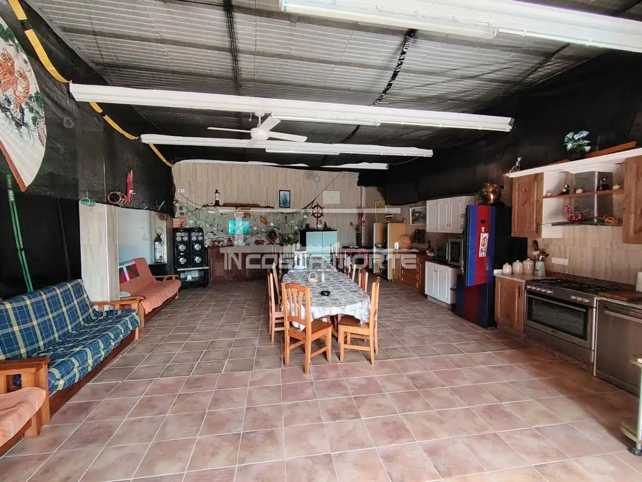 Kitchen of Detached homes for sale in Fisterra  with Heating, Terrace and Storage room