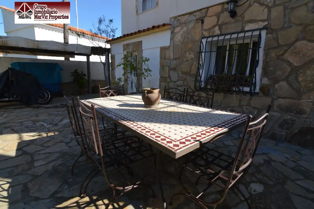 Terrace of Houses for sale in La Nucia  with Air Conditioner, Swimming Pool and Furnished
