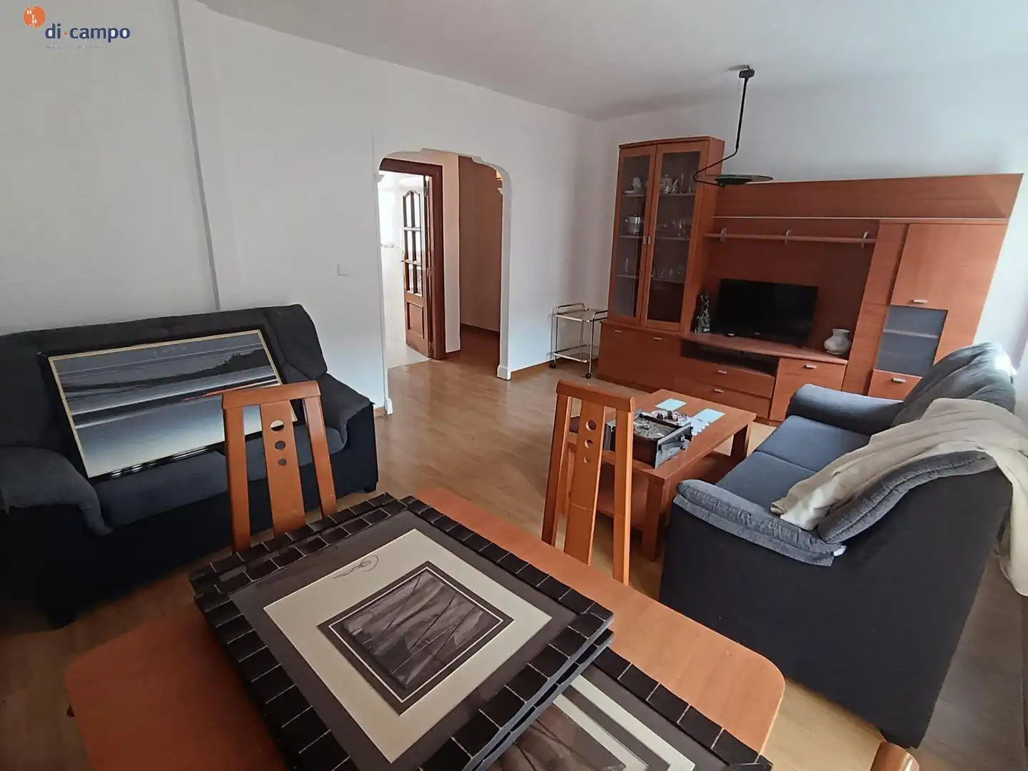 Sala d'estar de Pis en venda en Valladolid amb Calefacció, Terrassa i Moblat