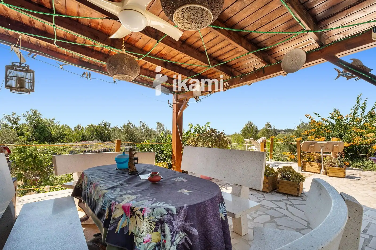 Terrassa de Casa o xalet en venda en L'Ametlla de Mar  amb Terrassa, Traster i Piscina