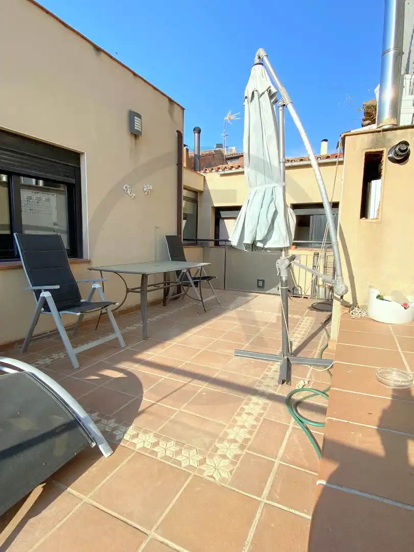 Terrasse von Wohnung zum Verkauf in Matadepera mit Heizung, Parkett und Terrasse