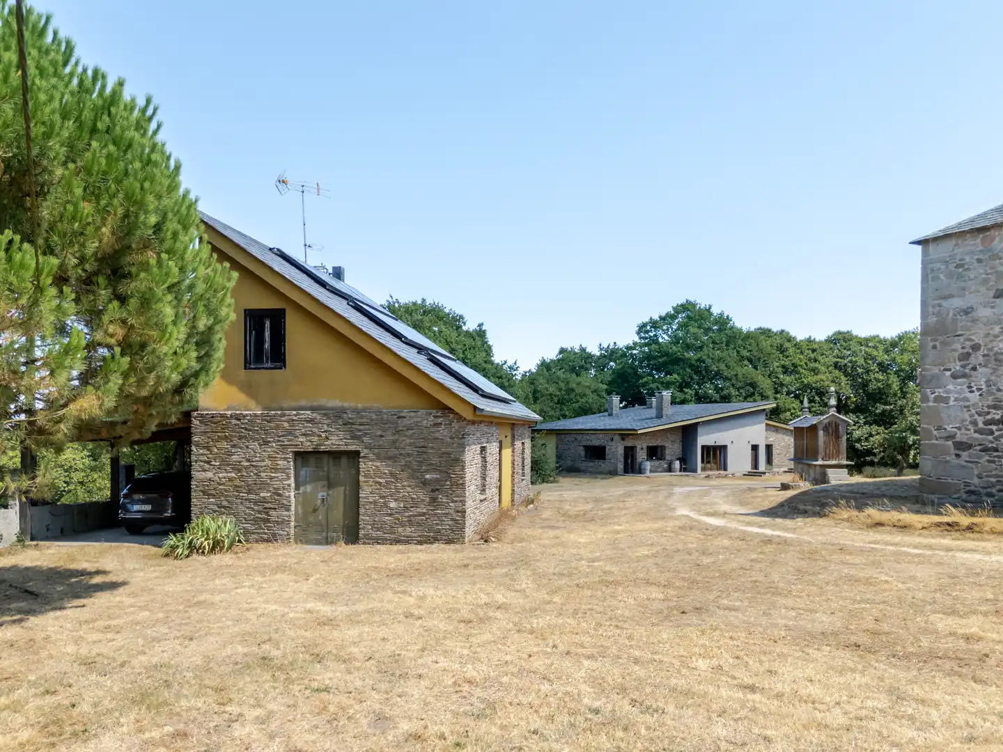 Exterior view of Commercial properties for sale in Friol  with Furnished