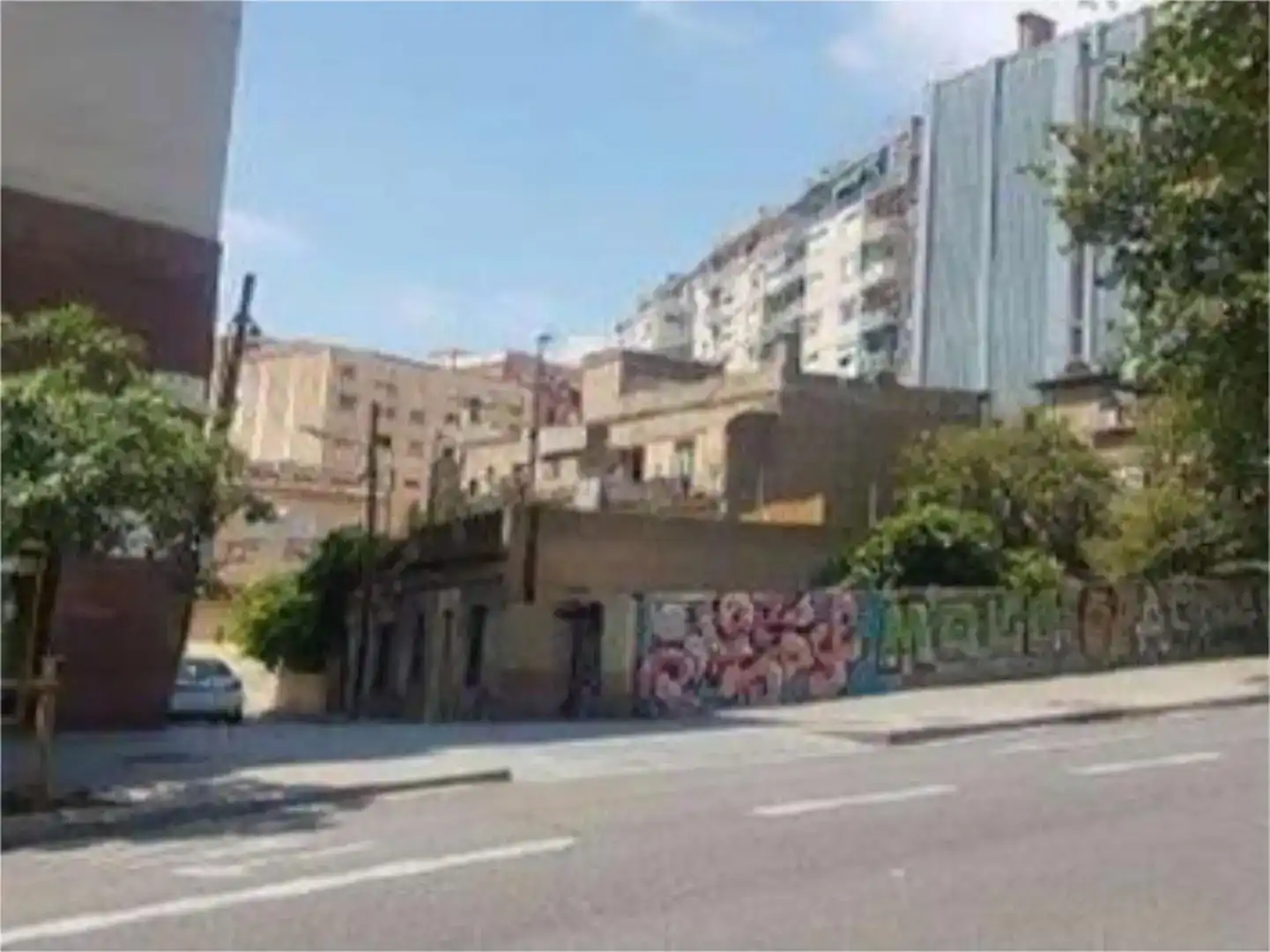 Vista exterior de Terreno en venta en Barcelona