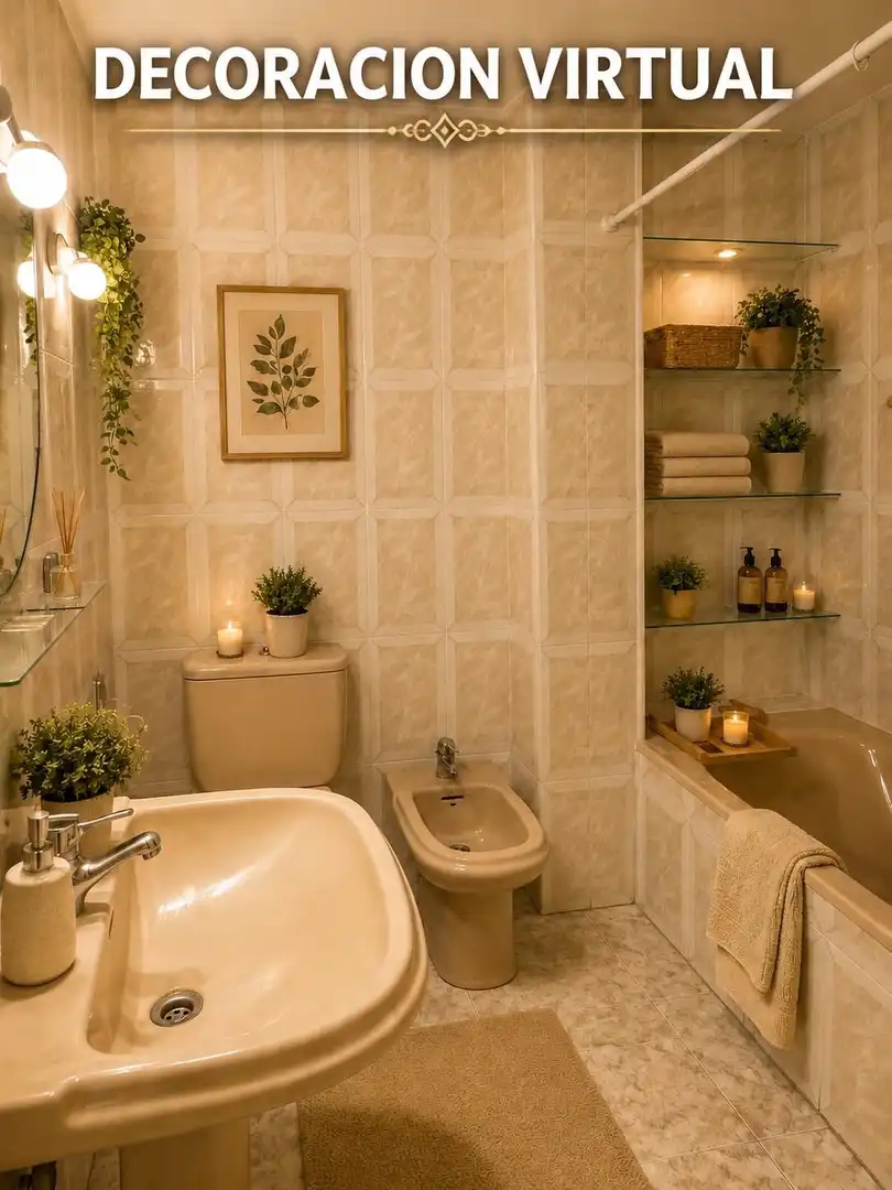 Bathroom of Flat for sale in Valencia  with Air Conditioner