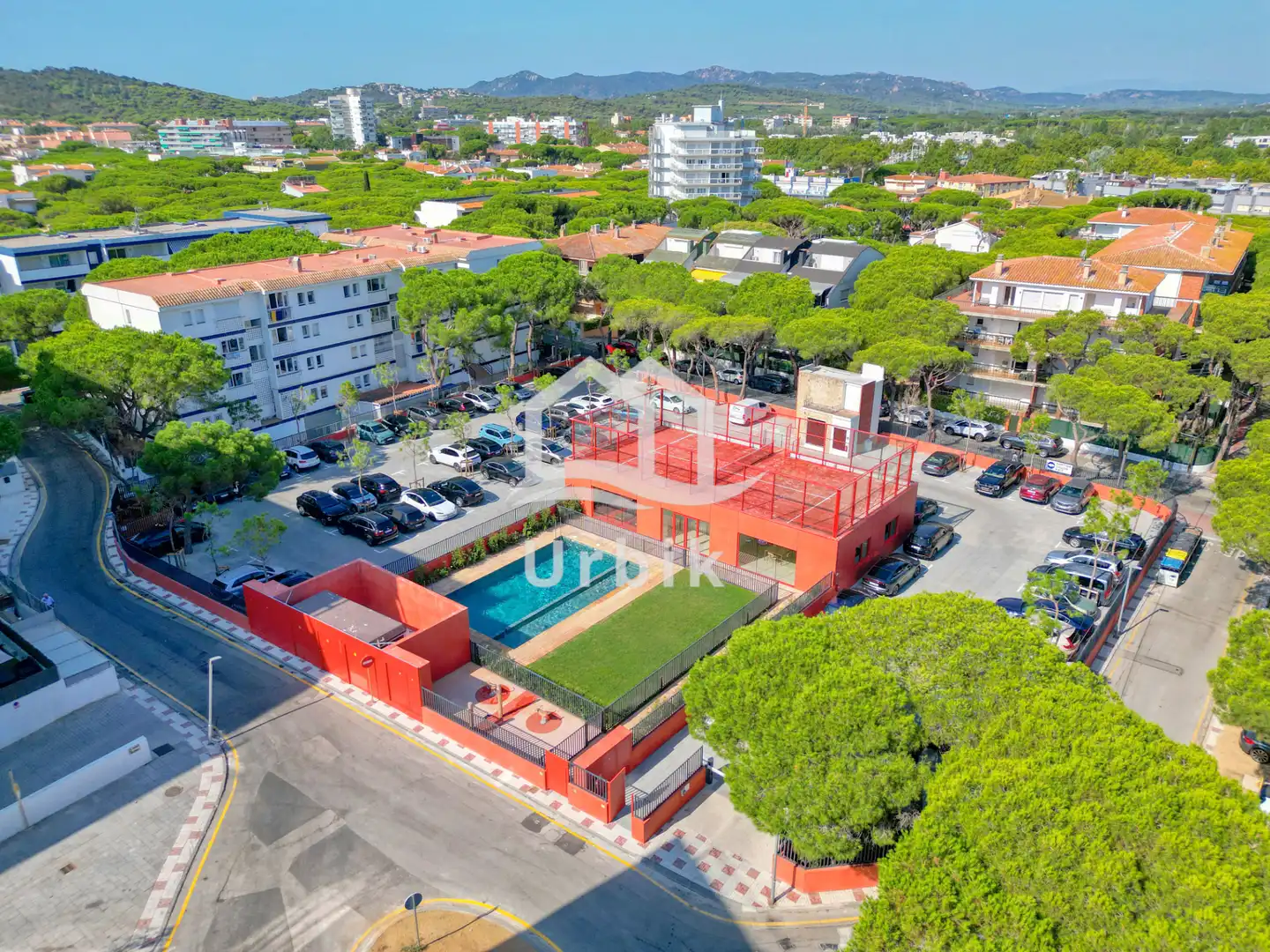 Vista exterior de Piso en venta en Castell d'Aro, Platja d'Aro i s'Agaró con Aire acondicionado, Jardín privado y Terraza