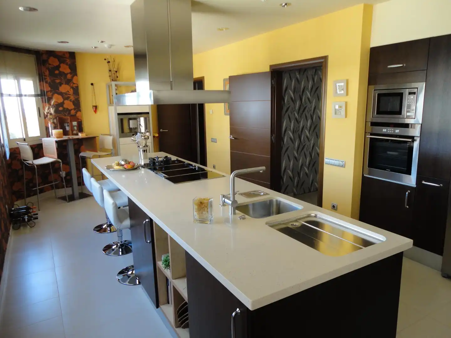 Küche von Haus oder Chalet zum Verkauf in Cunit mit Klimaanlage, Heizung und Privatgarten