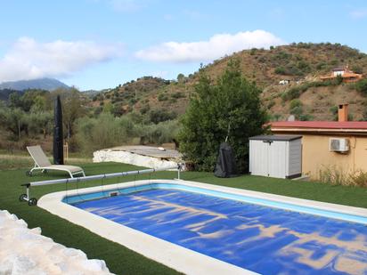 Swimming pool of House or chalet for sale in Monda  with Air Conditioner, Heating and Private garden