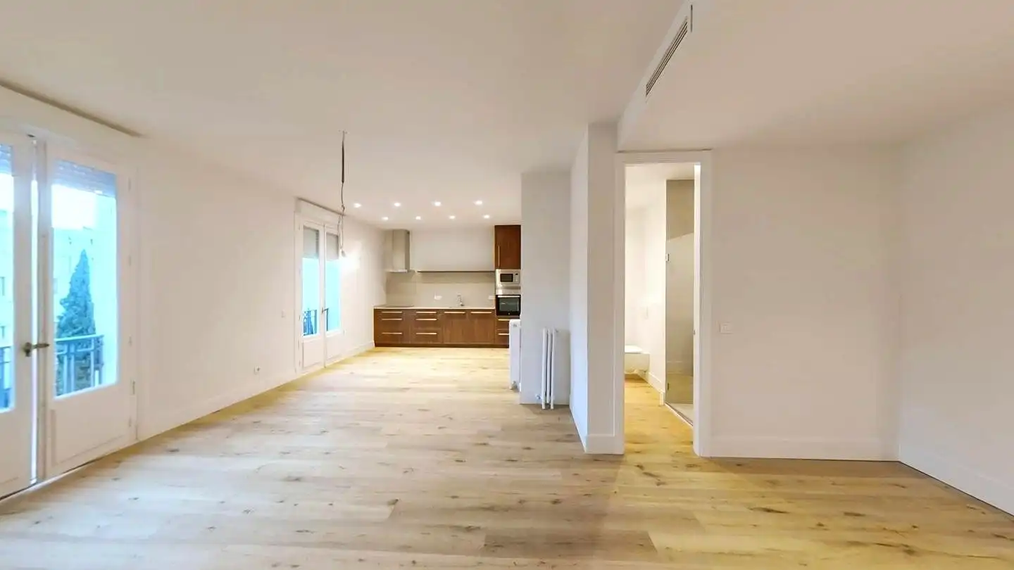 Wohnzimmer von Wohnung zur Miete in Barrio de Salamanca