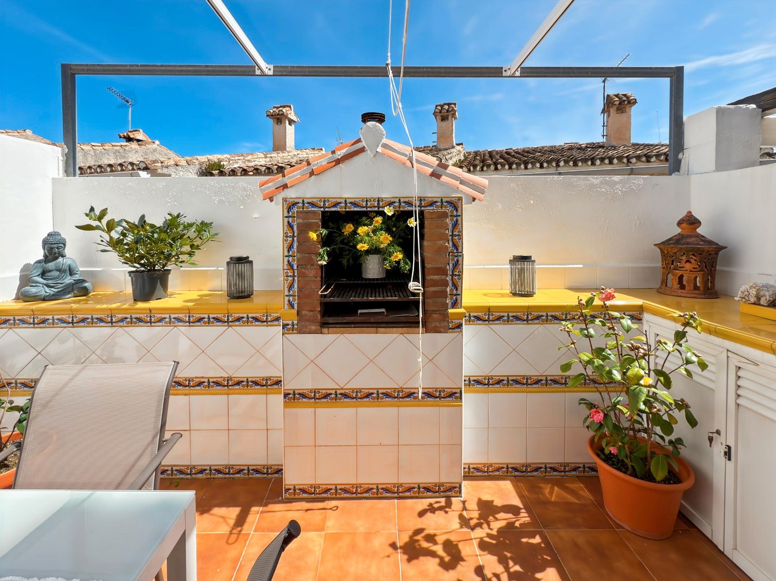 Terrassa de Casa adosada en venda en Benalmádena amb Aire condicionat, Terrassa i Moblat