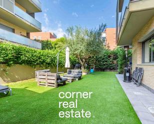 Garden of Planta baja for sale in Sant Cugat del Vallès  with Air Conditioner, Heating and Private garden