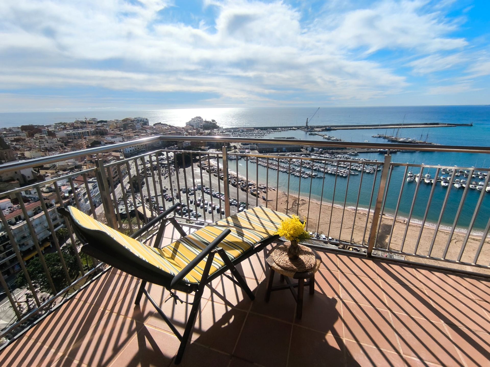 Terrassa de Apartament de lloguer en Palamós amb Aire condicionat, Terrassa i Moblat