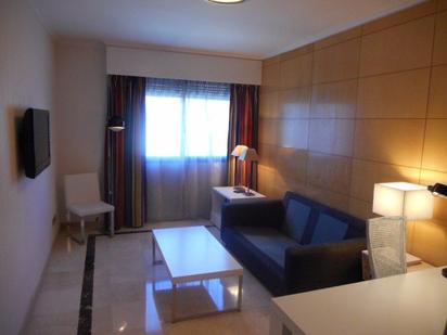 Sala d'estar de Apartament de lloguer en  Madrid Capital amb Aire condicionat