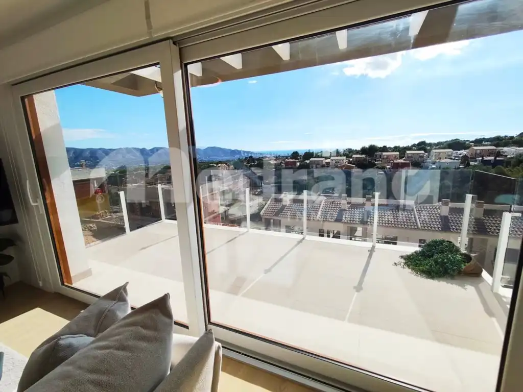 Terraza de Casa o chalet en venta en La Nucia con Aire acondicionado y Balcón