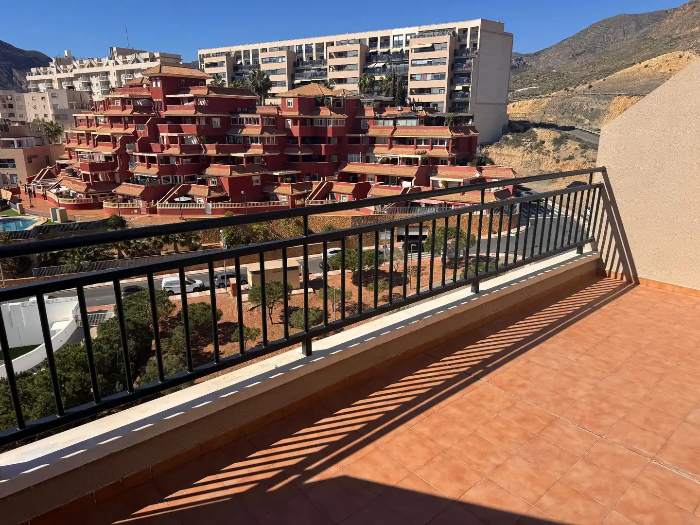 Vista exterior de Apartamento en venta en Roquetas de Mar con Aire acondicionado, Terraza y Amueblado