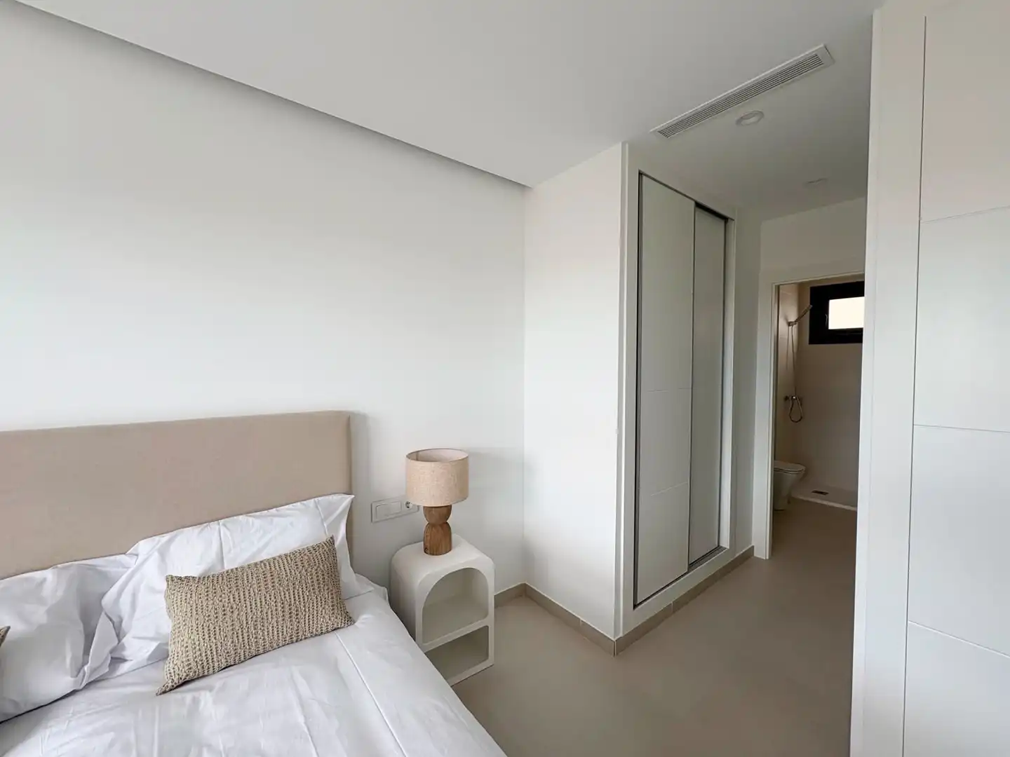 Bedroom of Flat for rent in Pilar de la Horadada  with Air Conditioner, Heating and Terrace
