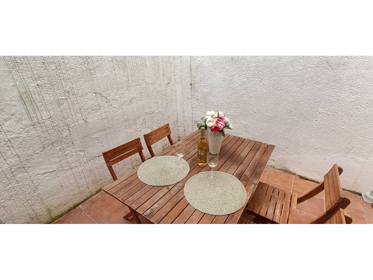 Garden of Flat for sale in Santa Coloma de Gramenet  with Air Conditioner