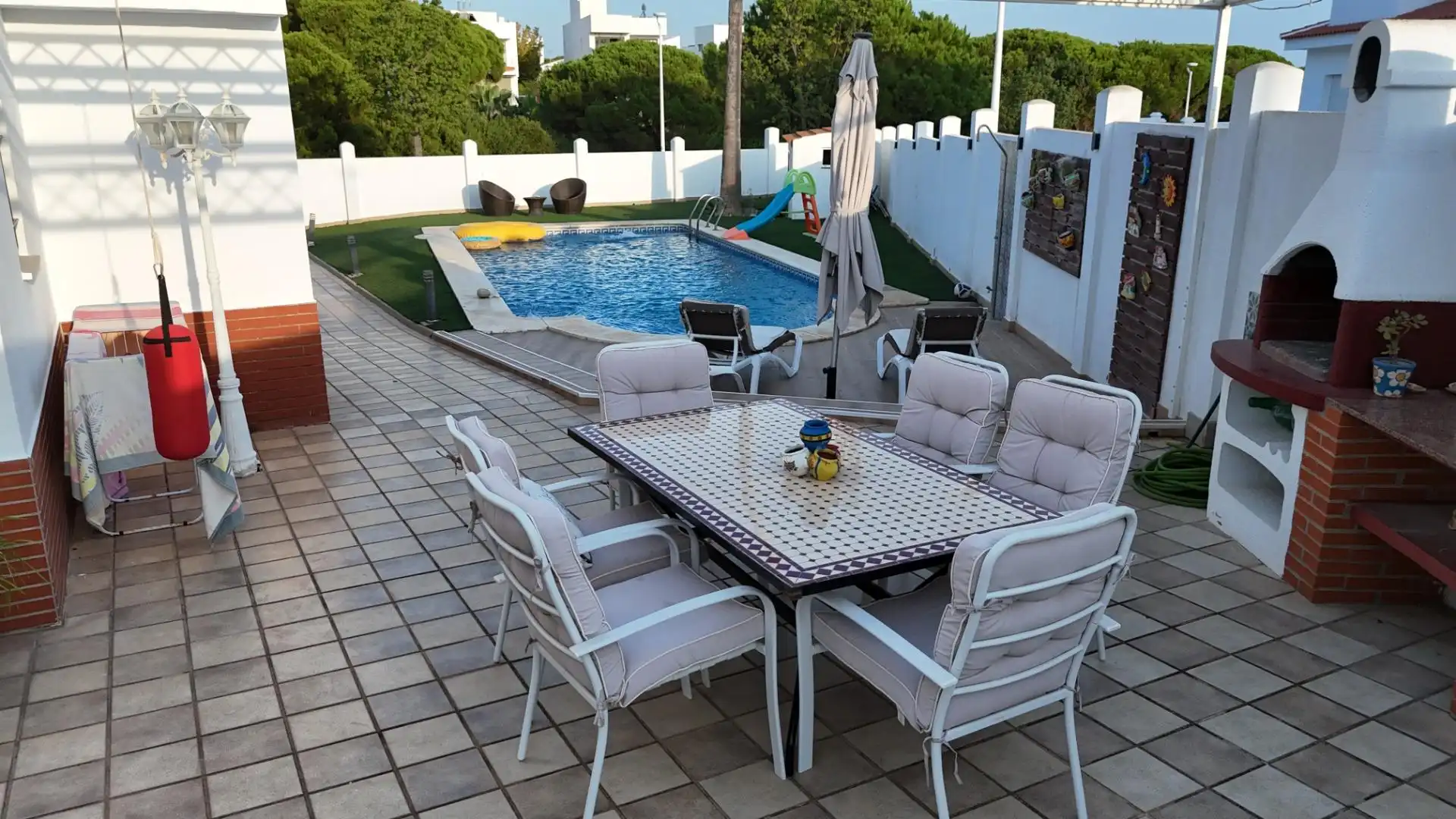 Terrassa de Casa o xalet en venda en El Rompido, Huelva