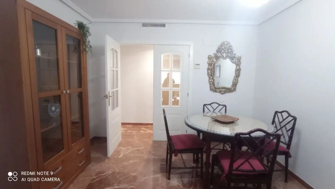 Esszimmer von Wohnung zur Miete in Alicante / Alacant mit Klimaanlage, Heizung und Balkon