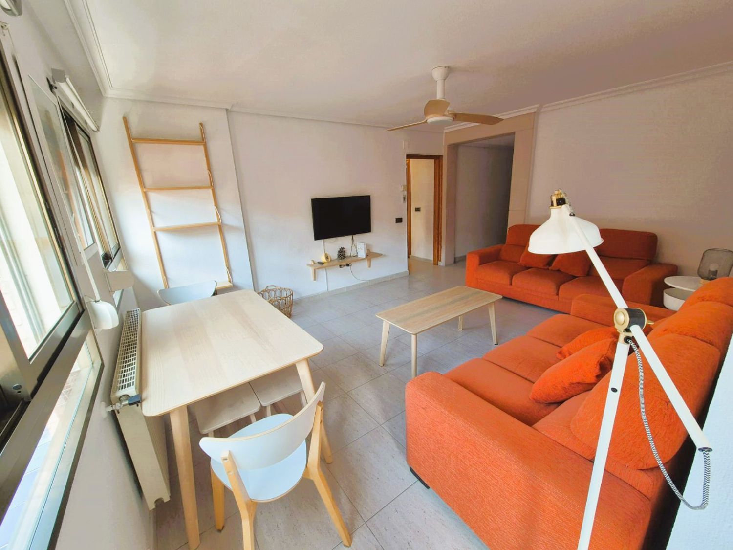 Living room of Flat for sale in Villajoyosa / La Vila Joiosa  with Heating, Terrace and Storage room