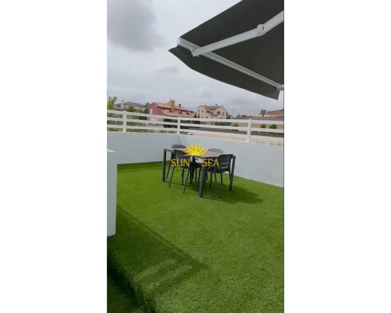 Terrace of Attic to rent in  Murcia Capital  with Air Conditioner, Heating and Terrace
