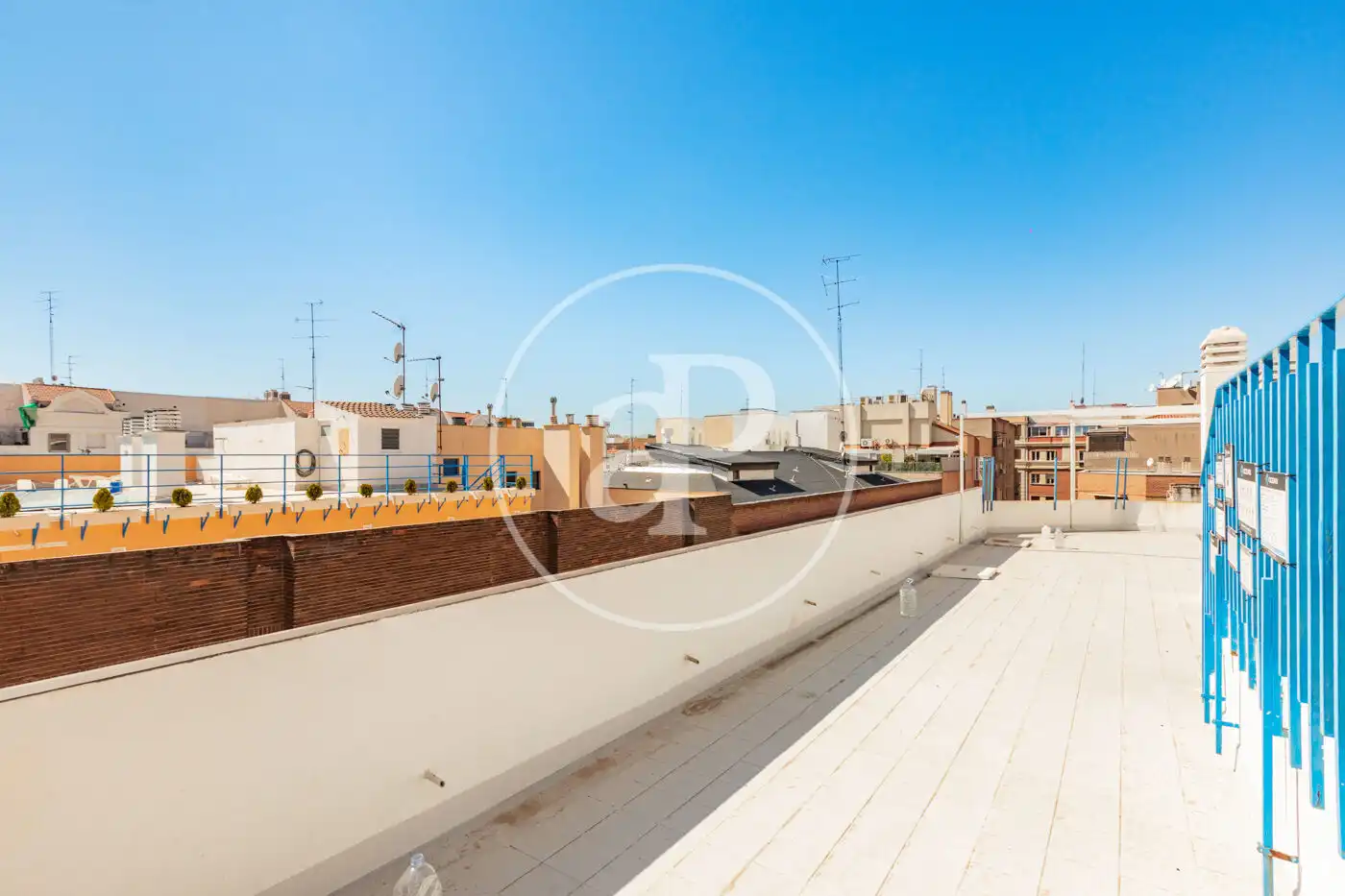 Terrace of Flat for sale in  Madrid Capital  with Air Conditioner, Heating and Community pool