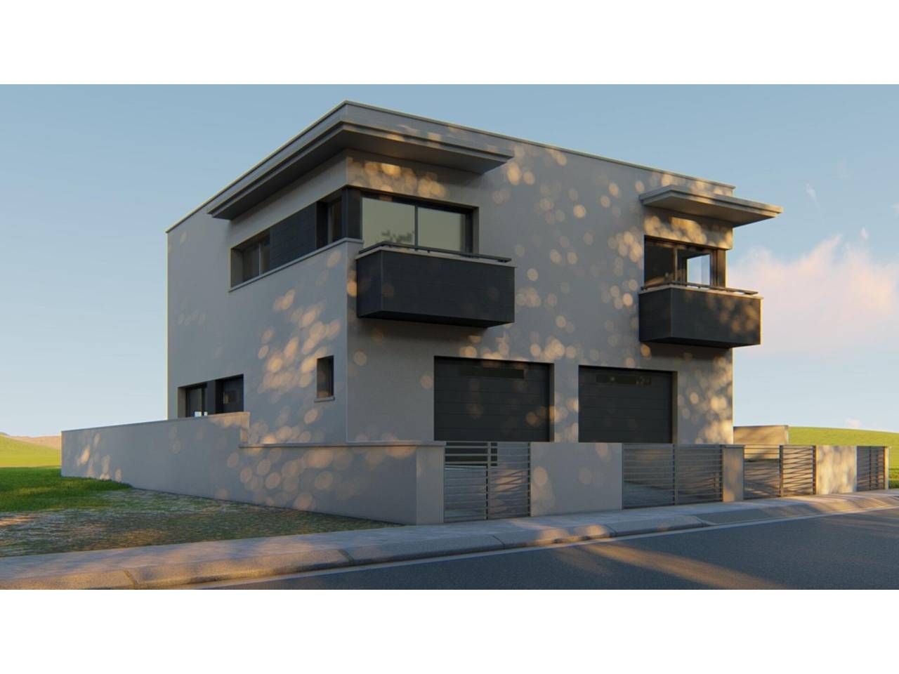 Exterior view of House or chalet for sale in Folgueroles  with Private garden