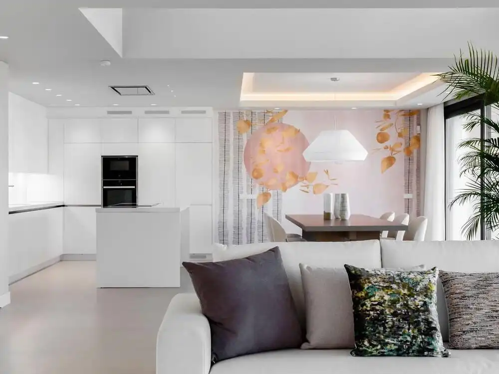 Living room of Houses for sale in Estepona  with Air Conditioner, Private garden and Terrace