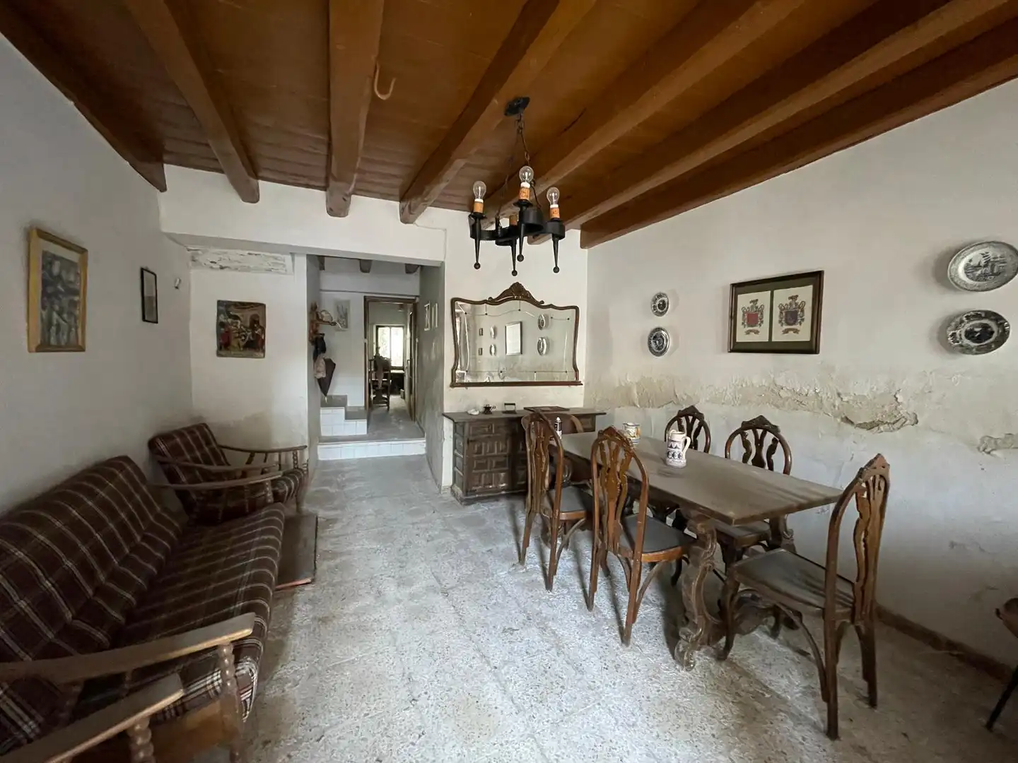 Dining room of Houses for sale in Tiedra  with Storage room and Furnished
