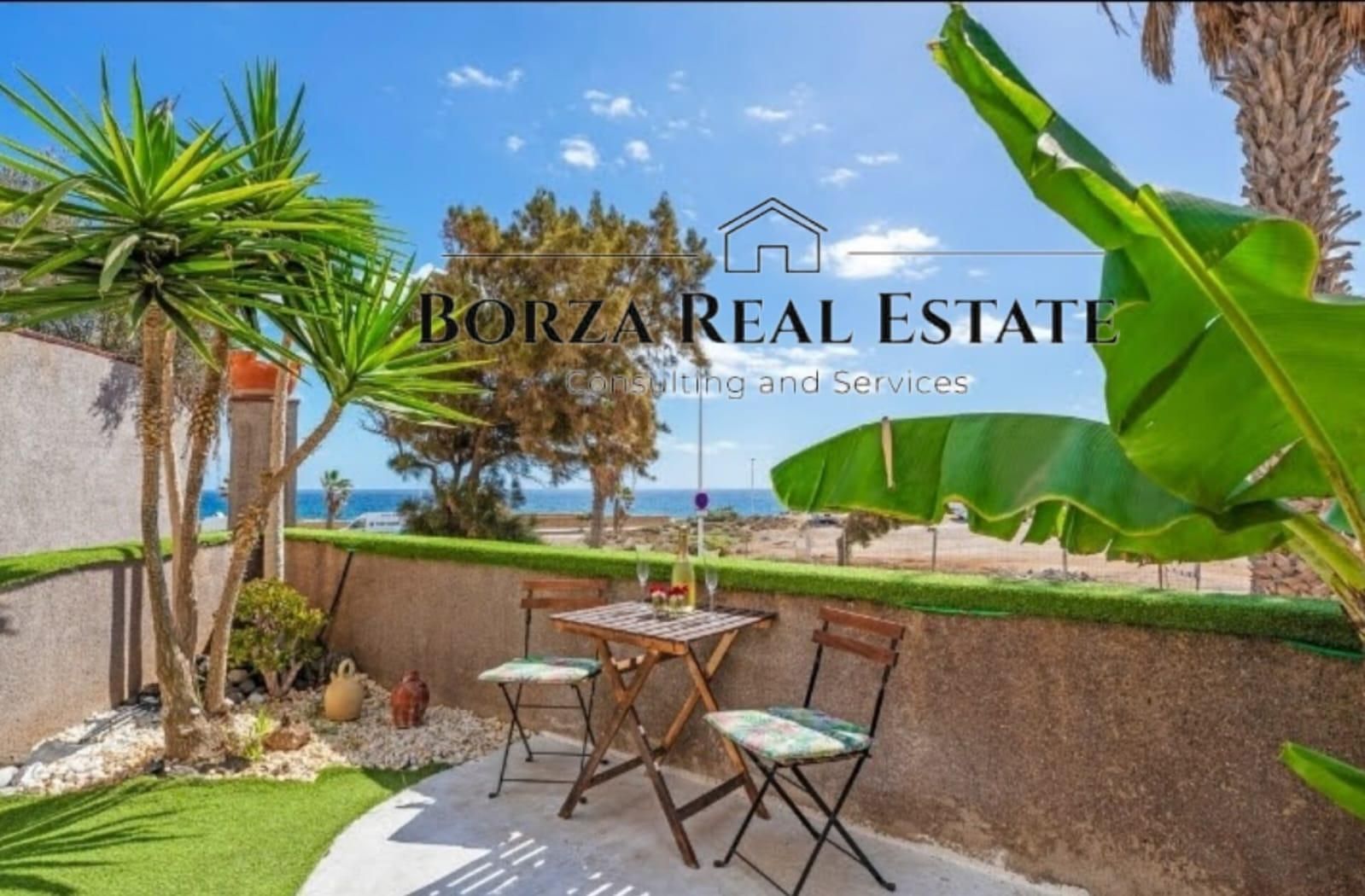 Exterior view of Single-family semi-detached for sale in Granadilla de Abona  with Private garden, Terrace and Balcony