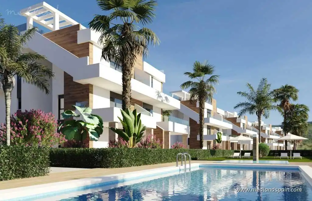 Apartament amb piscina en venda a Hacienda del Álamo Golf