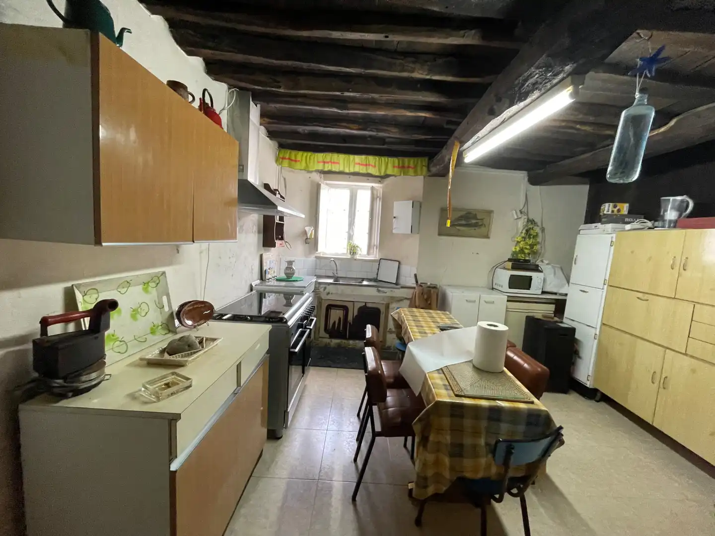 Kitchen of Houses for sale in As Somozas   with Private garden, Furnished and Oven