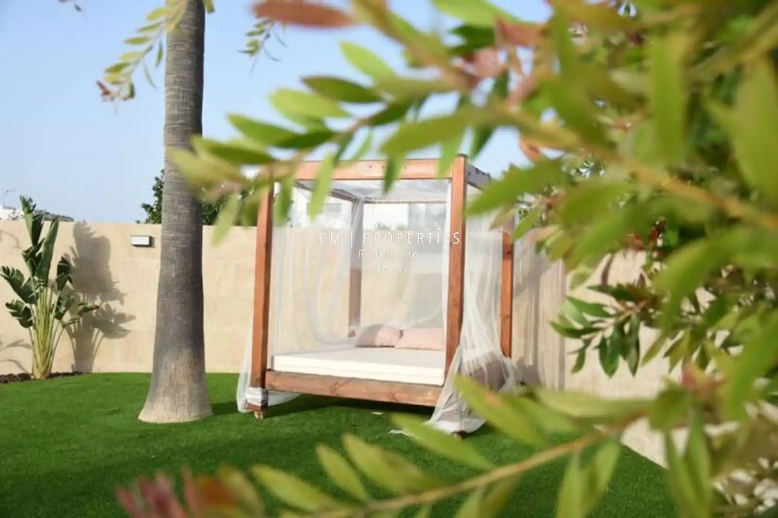Garden of Houses for rent in Riba-roja de Túria  with Air Conditioner, Heating and Terrace