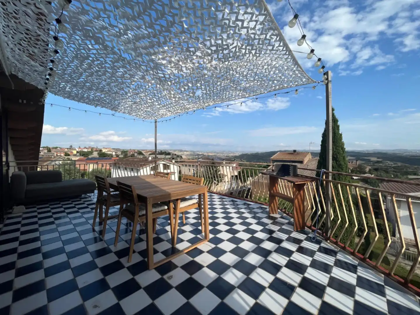 Terrassa de Casa o xalet en venda en Cervera amb Calefacció, Jardí privat i Terrassa