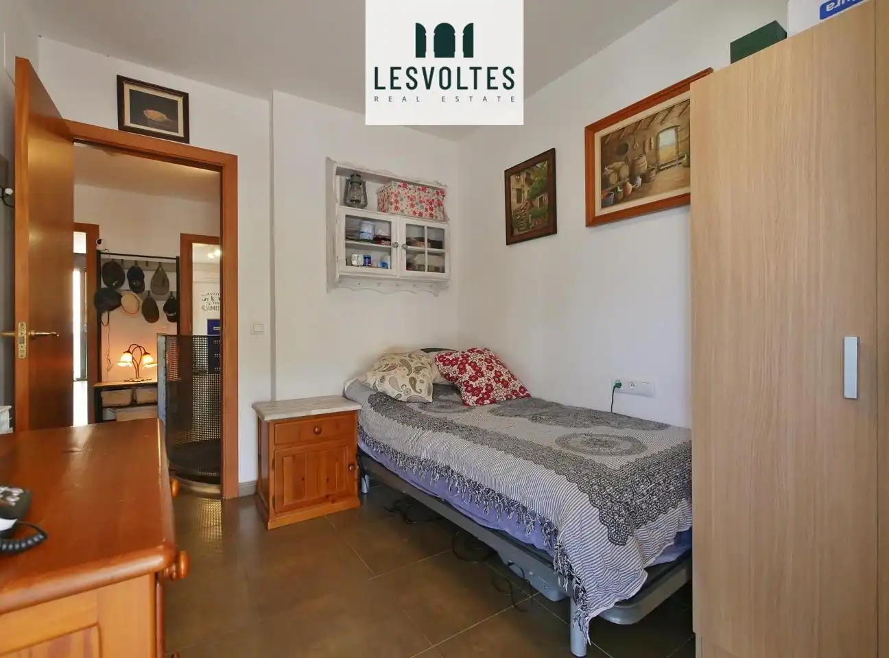 Dormitori de Casa adosada en venda en Vall-llobrega amb Calefacció, Jardí privat i Terrassa