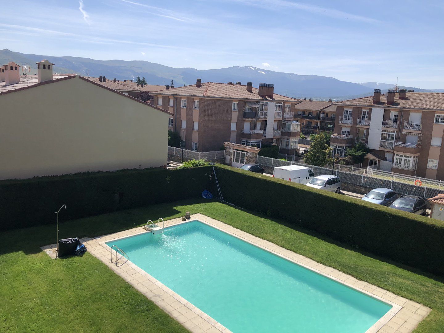 Swimming pool of Flat for sale in Palazuelos de Eresma  with Heating and Swimming Pool