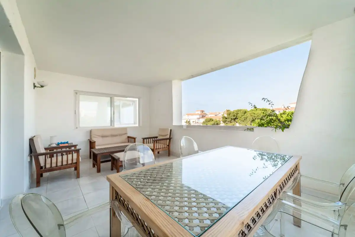 Terrace of Flat for sale in Marbella  with Air Conditioner, Heating and Private garden