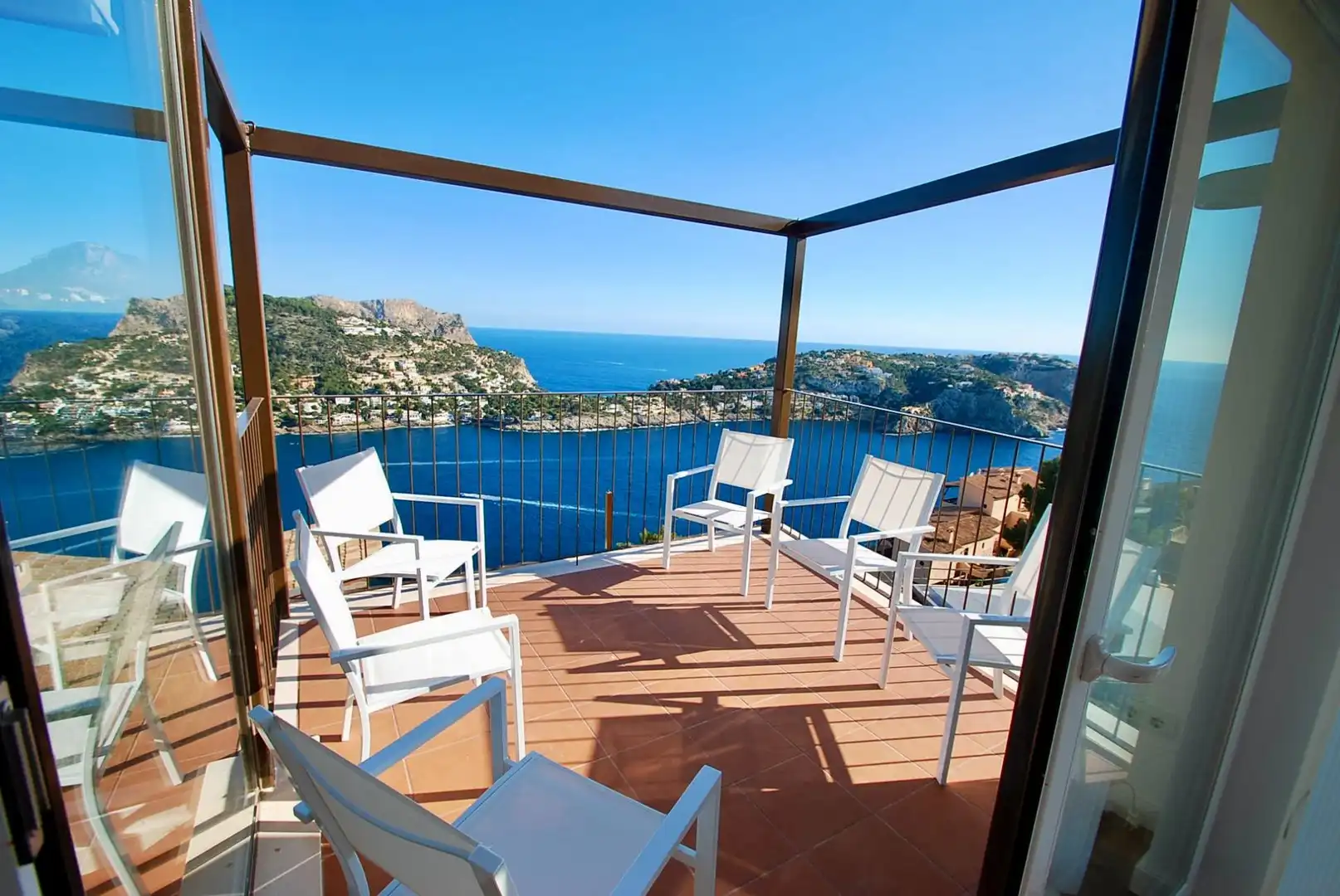 Terrace of Apartments for rent in Andratx  with Air Conditioner, Heating and Parquet flooring