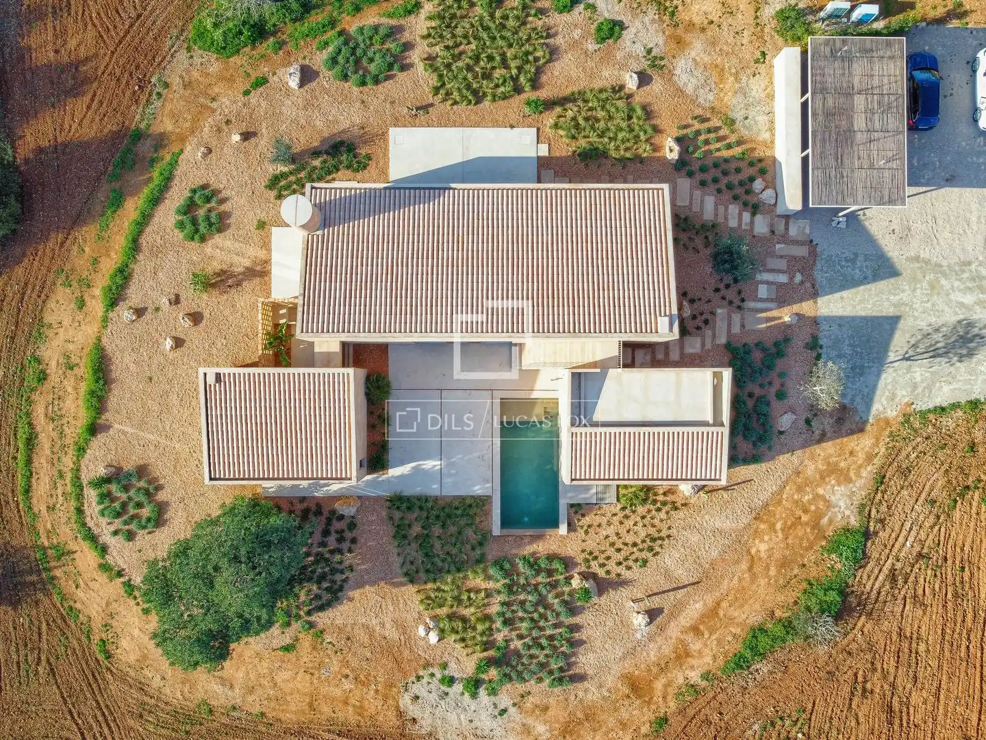 Vista exterior de Finca rústica en venda en Felanitx amb Aire condicionat, Calefacció i Jardí privat