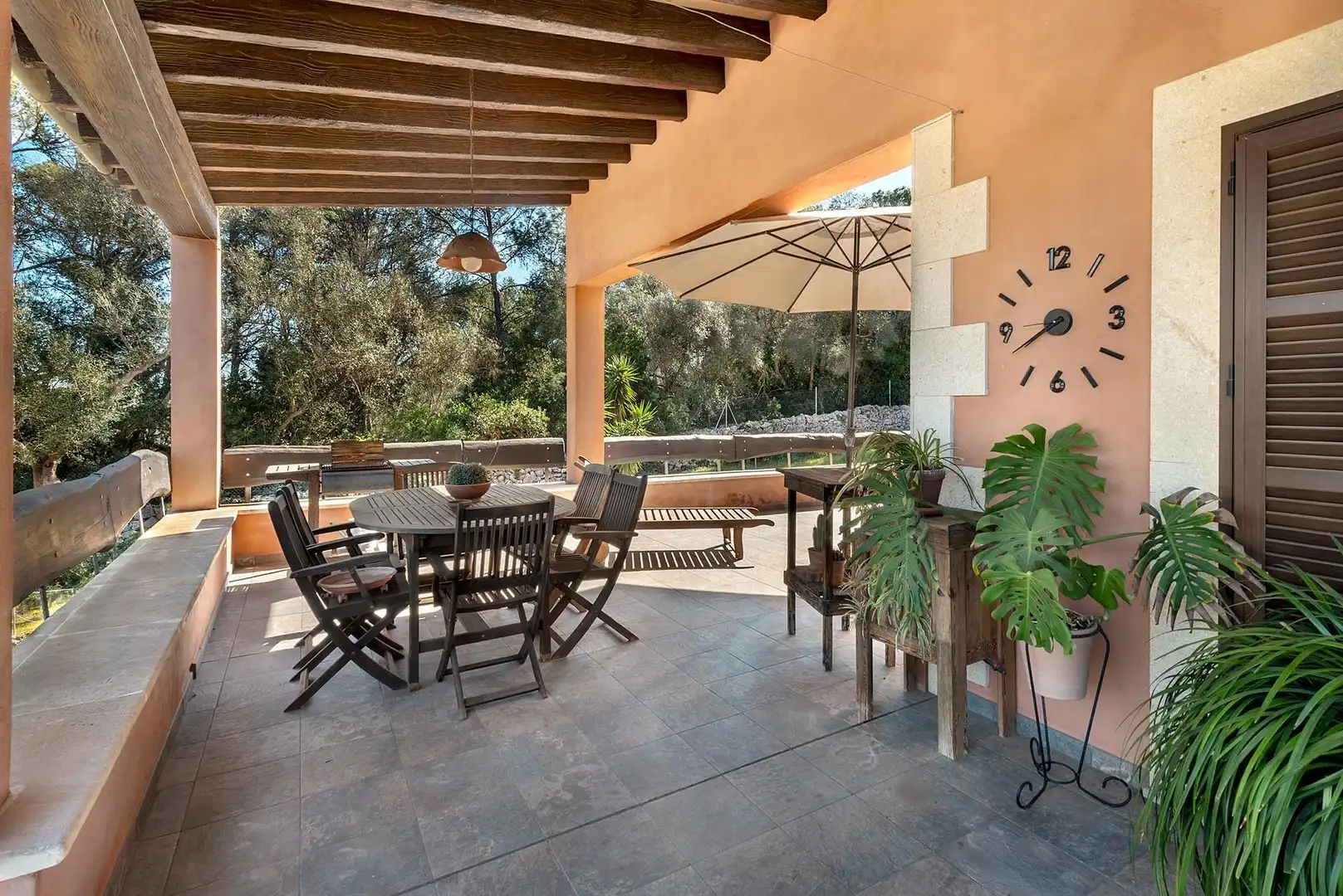 Terraza de Finca rústica en venta en Sencelles con Calefacción, Jardín privado y Terraza