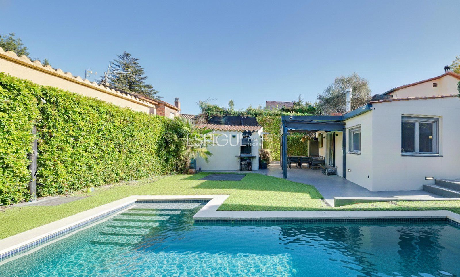 Garden of House or chalet for sale in Sant Cugat del Vallès  with Air Conditioner, Heating and Parquet flooring