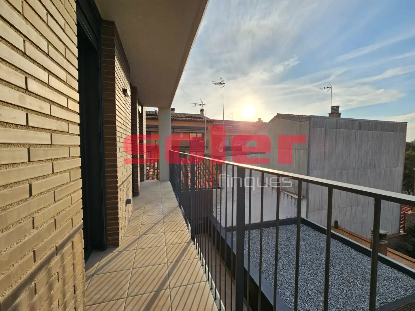 Balcony of Flat for sale in Rubí  with Air Conditioner and Heating