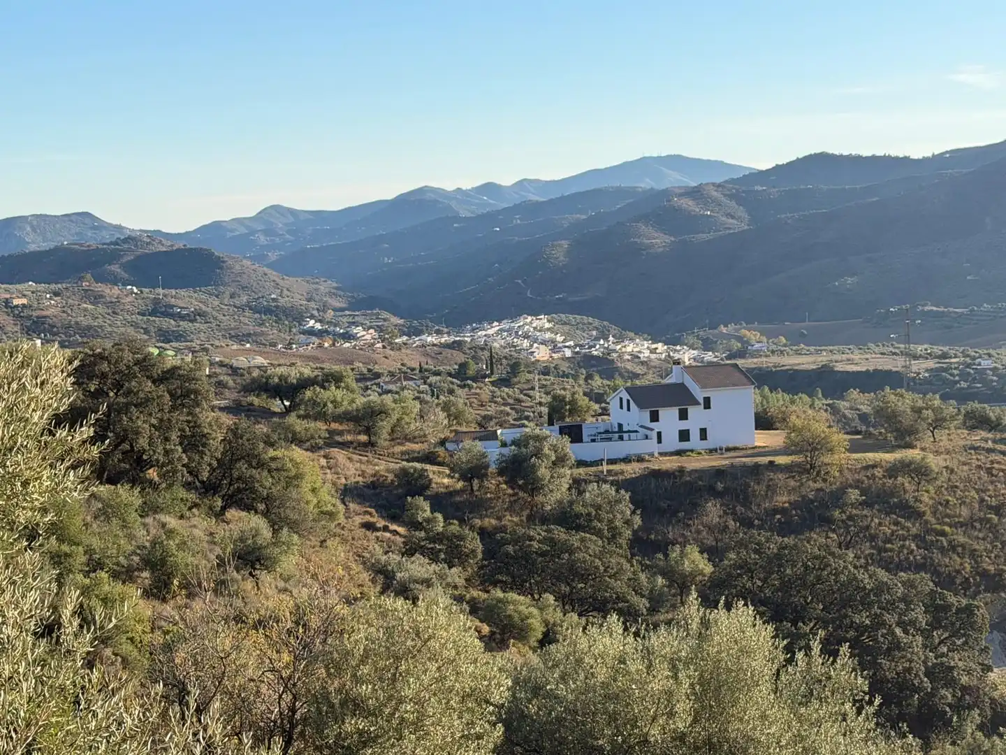 Vista exterior de Finca rústica en venta en Riogordo con Jardín privado y Terraza